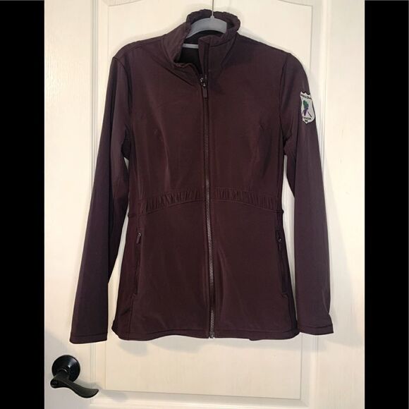Lululemon athletica around Trip “wine” jacket size 10 - Picture 2 of 10